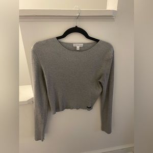Calvin Klein slightly cropped sweater